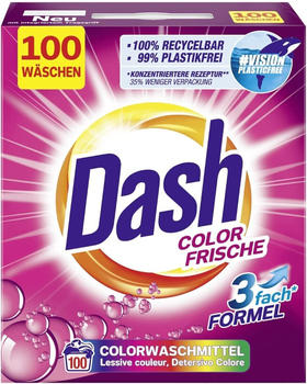 Dash Color Frische Vollwaschmittel Pulver (100 WL)