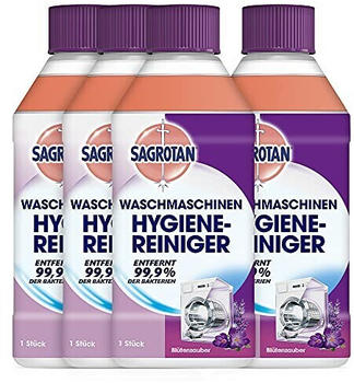 Sagrotan Waschmaschinen-Hygienereiniger (4 x 250 ml) Blütenzauber