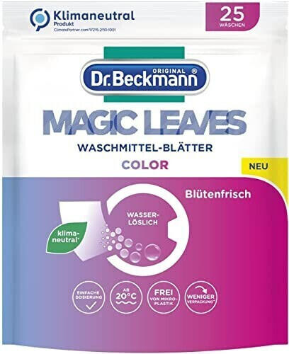 Dr.Beckmann Magic Leaves Waschmittel-Blätter Color 25 WL