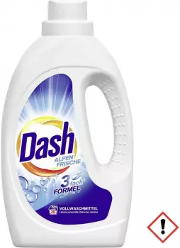 Dash Vollwaschmittel Alpen Frische flüssig (20 WL)