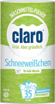 Claro &Ouml;KO Waschpulver Schneewei&szlig;chen - 1 kg