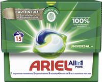 Ariel Vollwaschmittel All-in-1 Pods Universal+ 335,7g 15WL, Grundpreis: &euro;...