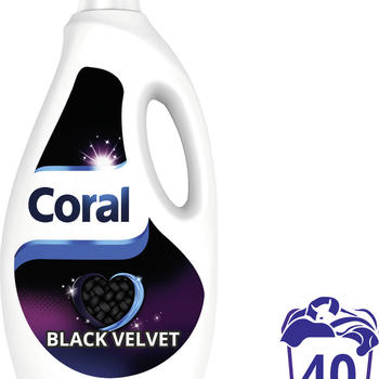 Coral Fl&uuml;ssigwaschmittel Black Velvet 40WL 2,0L
