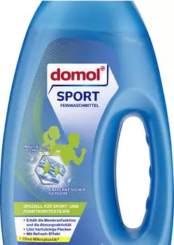 Domol Sport Feinwaschmittel Fl&uuml;ssig 30 WL