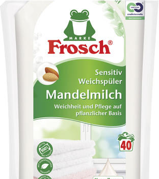 Frosch Mandelmilch Sensitiv-Weichspüler 40 WL Test TOP Angebote ab 1,95 €  (Oktober 2023)