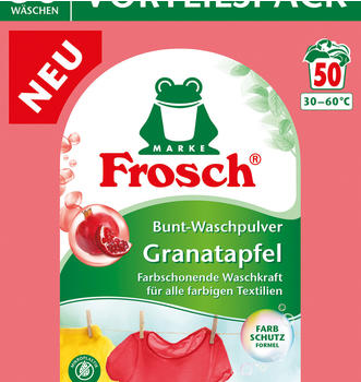 Frosch Granatapfel Bunt-Waschpulver 50 WL