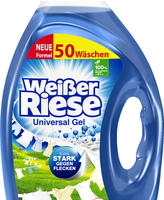 Wei&szlig;er Riese Universal Gel Waschmittel WUG44 , 2,5 Liter - Flasche f&uuml;r ca. 50