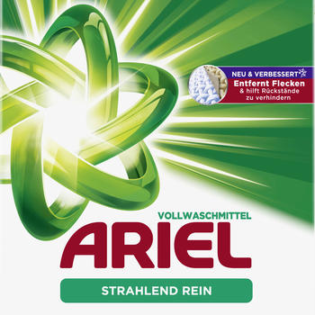 Ariel Strahlend Rein Vollwaschmittel Pulver 80 WL
