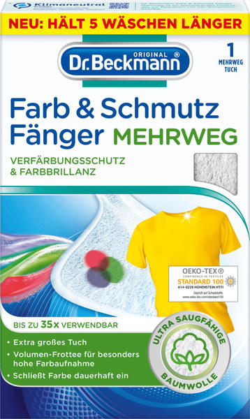 Dr.Beckmann Farb- & Schmutzfangtuch Mehrweg (1 St)