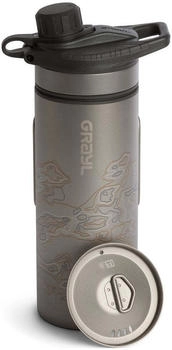 Grayl Titanium Geopress 710ml covered black