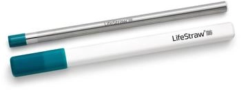 LifeStraw Sip Wasserfilter-Strohhalm aus Edelstahl mit Etui Laguna Teal (LSSIP1LTWW)