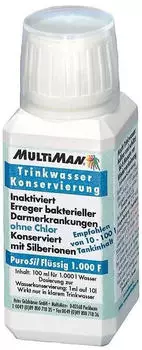 Multiman MultiSil PuroSil 5000 P Trinkwasserkonservierung, 100 g Pulver