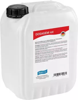 AGUALEVE DOSAGEM rot Dosierlösung (10 l oder 20 l Kanister) - 10 Ltr.
