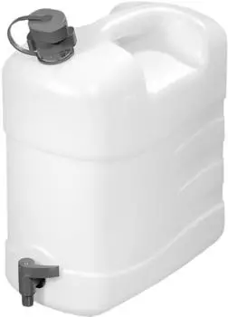 Pressol Wasserkanister mit Ablasshahn wei&szlig; 20L