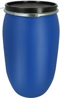 Weithalsfass 220l PE blau Einf&uuml;ll&ouml;ffnung-D.470mm GRAF
