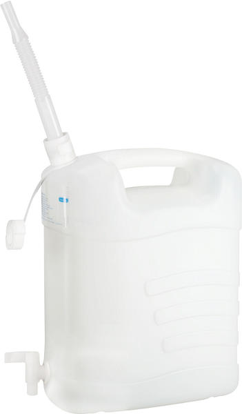 Pressol Wasserkanister mit Auslaufhahn 15L weiß