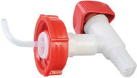 H&uuml;nersdorff - Auslaufhahn Hdpe/ldpe Din 51