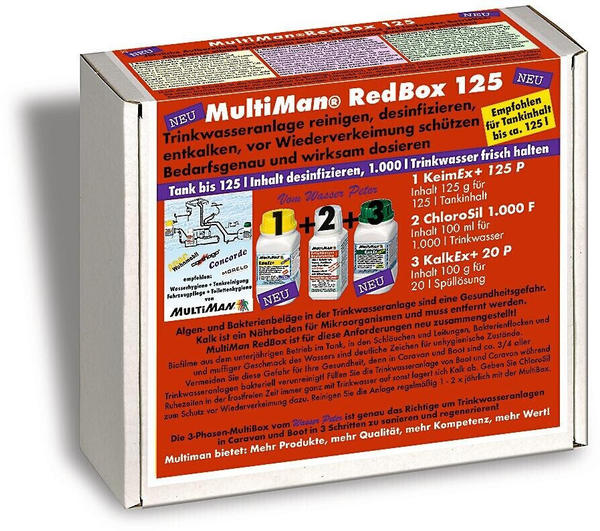 Multiman MultiMan RedBox 125 für Trinkwassertanks bis 125 l Inhalt