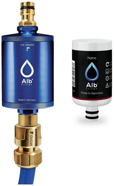 Alb Filter MOBIL Nano Trinkwasserfilter mit GEKA Anschluss blau