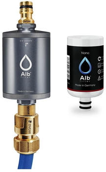 Alb Filter MOBIL Nano Trinkwasserfilter mit GEKA Anschluss titan