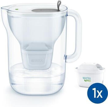 BRITA fill & enjoy Style XL water filter Grey with one recharge