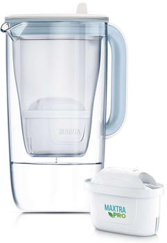 BRITA Filterkanne One 2,5l MX PRO Filter 1050452 hellblau