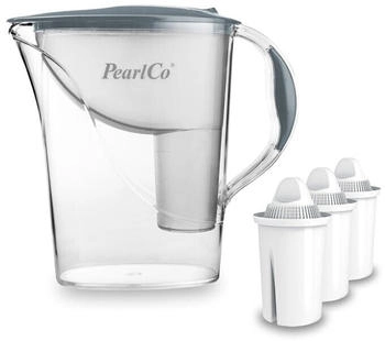 PearlCo Wasserfilter Standard grau inkl. 3 Universal Filterkartuschen - 101-036 PearlCo Wasserfilter Standard grau inkl. 3 Universal Filterkartuschen - 101-036