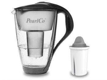 PearlCo Glas-Wasserfilter anthrazit inkl. 1 Protect+ Filterkartusche - 109-017 PearlCo Glas-Wasserfilter anthrazit inkl. 1 Protect+ Filterkartusche - 109-017