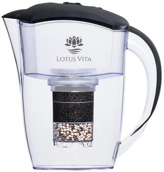 Lotus ESPRIT Wasserfilter Kanne , - Anthrazit