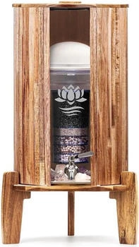 Lotus KENDRA AKAZIE Wasserfilter | 9L Glas - Blume des Lebens