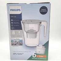 Philips Wasserfilter "Philips Wasserfilter-Kanne 2,6L wei&szlig; inkl. 6 Filterkartuschen"