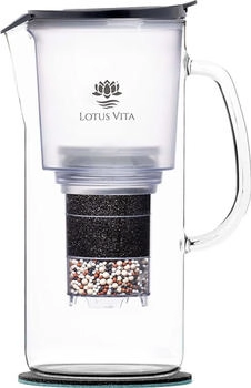 Lotus Wasserfilter-Kanne Toya 1,4L - Natura Plus