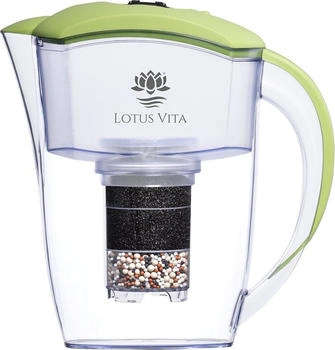 Lotus Wasserfilter Kanne Esprit 1,3L - Pistazie - Natura Plus