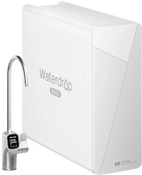 Waterdrop X8 Umkehrosmose-Anlage, NSF/ANSI 58&372 , 800 GPD Tankloses Umkehrosmose-Wasserfilter, 9-stufig RO-Wasserfiltrationssystem