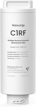Waterdrop WD-C1RF Filter, Ersatz für WD-C1H CoreRO System, 12 Monate Lebensdauer