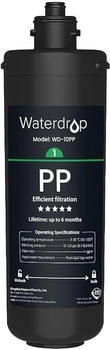 Waterdrop WD-10PP Wasserfilter für Unterspüle,Ersatz TSA 3-stufiges Wasserfiltersystem,TSB 3-stufiges Unterspülbecken Wasserfiltersystem