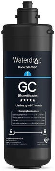 Waterdrop WD-10GC Untertischwasserfilter, Ersatz für TSA & TSB & TSB CM 3-stufiges Untertischwasserfiltersystem