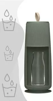flowell Wasserfilter Aktivkohle-Membran Forest Green