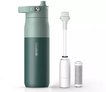 BRITA LARQ Filter-Trinkflasche 680 ml grün