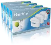 PearlCo unimax+ Wasserfilter-Kartuschen, kompatibel mit Brita Maxtra+, Maxtra Style