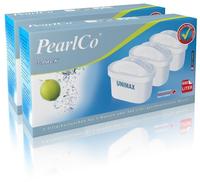 PearlCo unimax+ Wasserfilter-Kartuschen, kompatibel mit Brita Maxtra+, Maxtra...