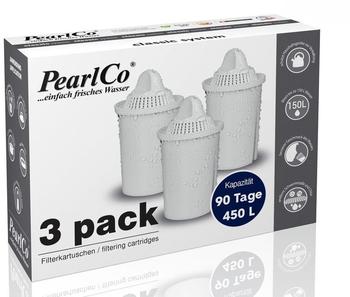 PearlCo Classic Filterkartuschen 3er Pack