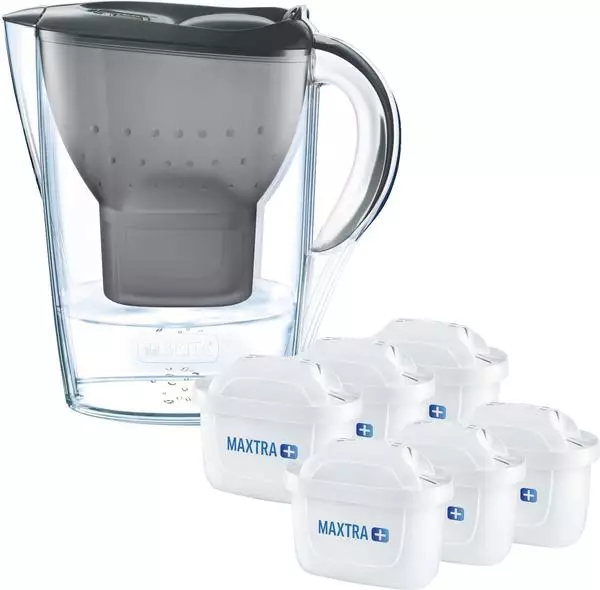 BRITA fill&enjoy Marella 2,4 l graphit + 6 Kartuschen