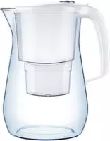 AQUAPHOR Wasserfilterkanne Onyx wei&szlig;, inkl. 1 Filterkartusche, 4,2 l