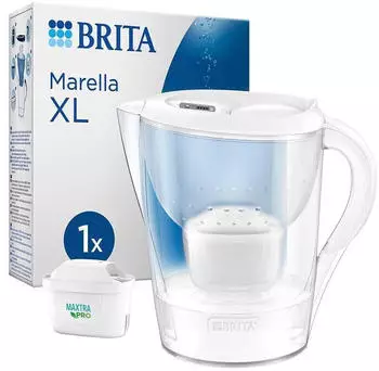 BRITA Marella XL + MAXTRA PRO All-in-1 weiß