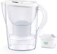 Brita 125219, Brita Marella 125219 Wassersparfilter-Set 2.4l Wei&szlig;