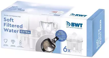 BWT Water EXTRA 814873 6er Pack Soft Filtered