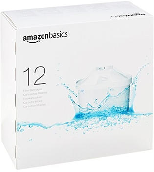 AmazonBasics Wasserfilterkartuschen 12er Pack