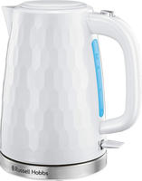 Russell Hobbs 26050-70 Wasserkocher `Honeycomb`, 1,7 Liter wei&szlig;