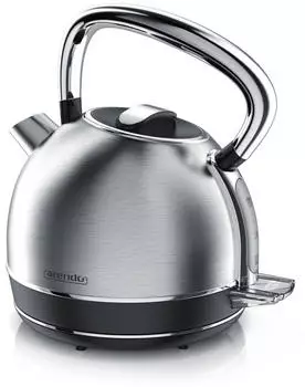 Arendo Wasserkocher mit Temperatureinstellung, 1,7 l, 2200 W schwarz 306107